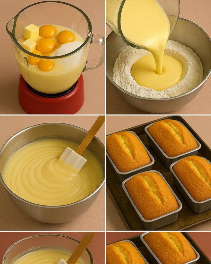 GÂTEAU ÉPONGE MAISON AU BLENDER (En fait beaucoup)